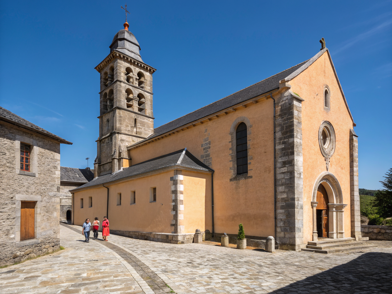 Church of Saint Loup - Restored View